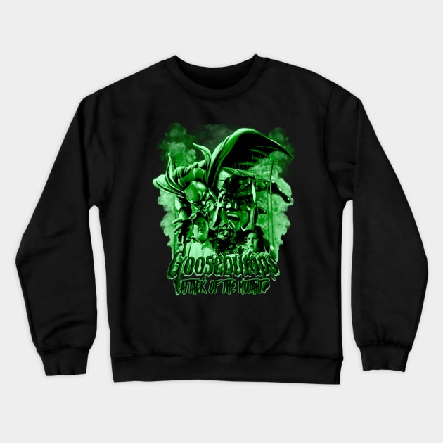 Attack Of The Mutant (Green Variant) Crewneck Sweatshirt by The Dark Vestiary